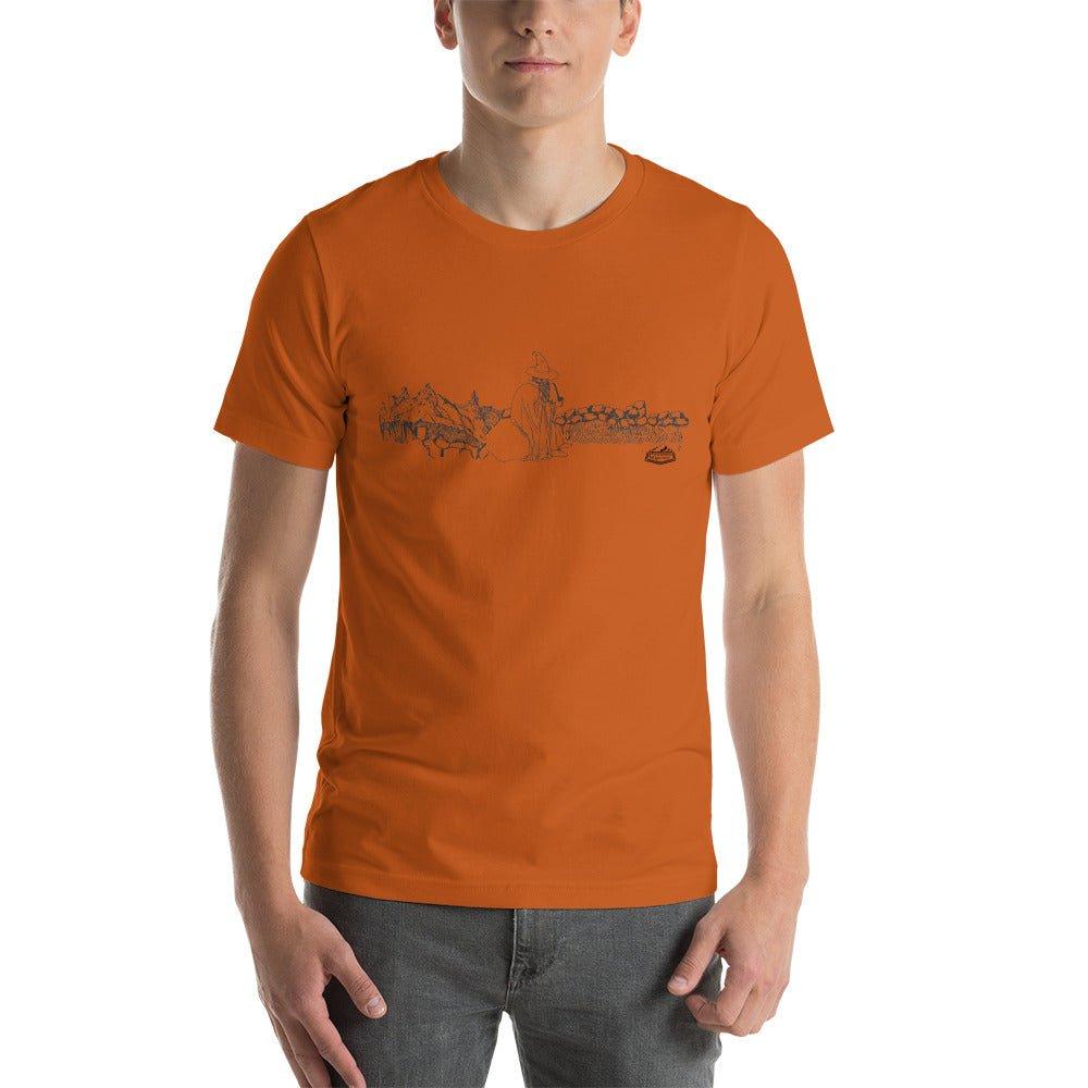 Old Wayfarer Short-Sleeve Unisex T-Shirt - Groennfell & Havoc Mead Store