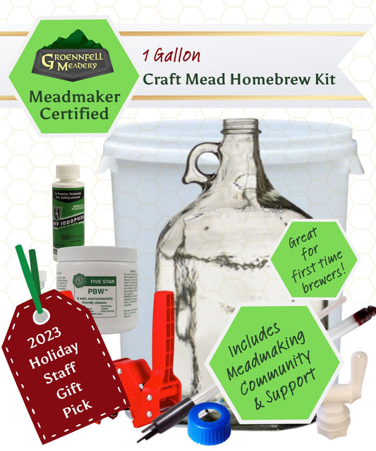 One Gallon Mead 'Flex' Homebrew Equipment Kit