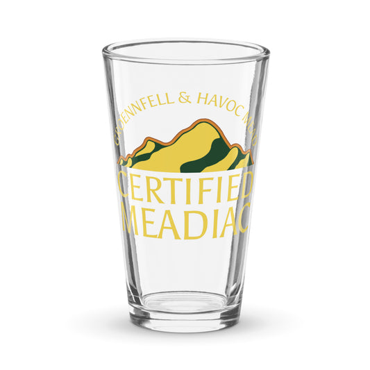 Certified Meadiac Pint Glass