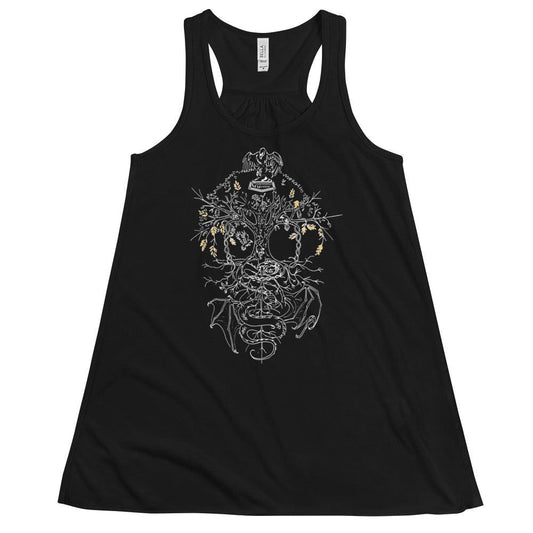 Yggdrasil Flowy Racerback Tank - Groennfell & Havoc Mead Store